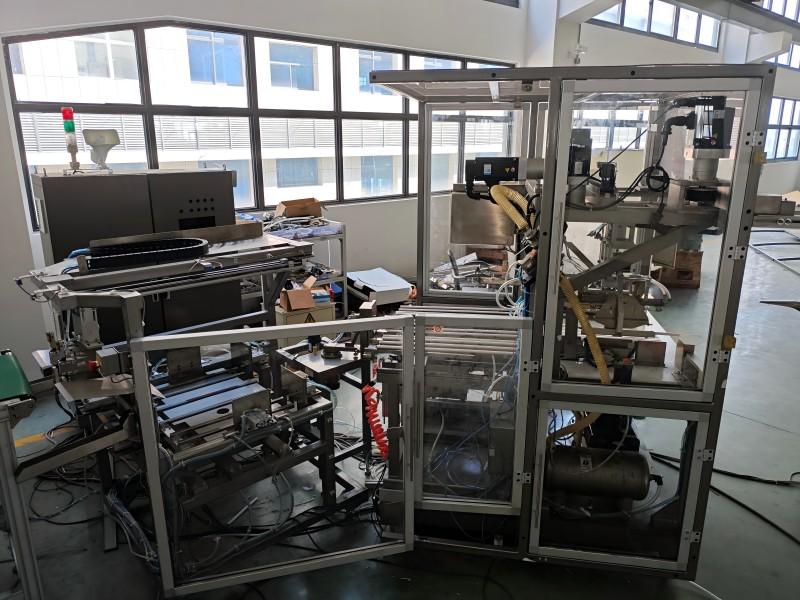 PP woven valve bag insertion machine manufacturing plant cost