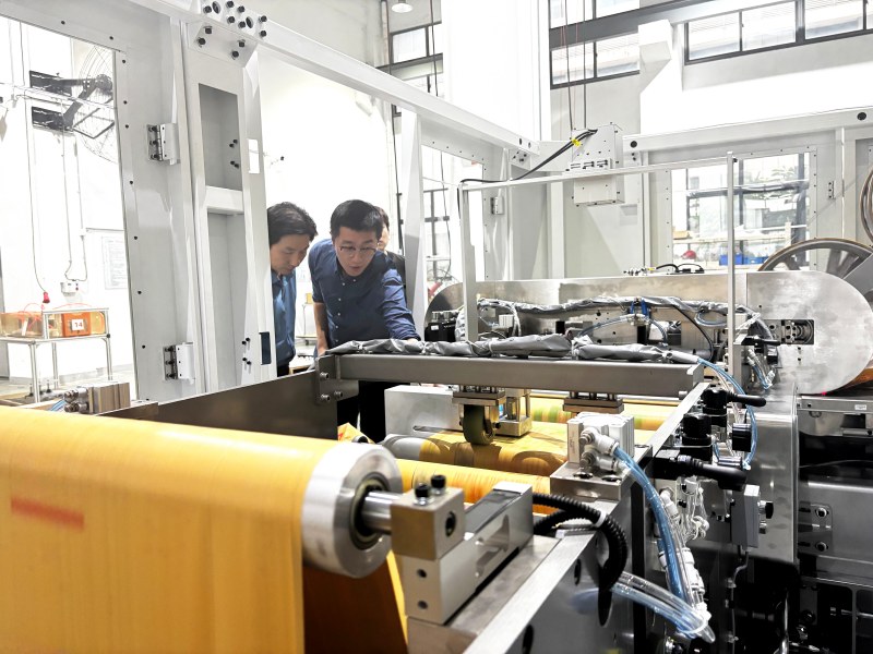 valve bag making machine