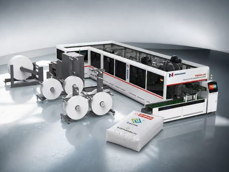 Máquina para fabricação de sacos de plástico trançado com válvula FK008-III: Parâmetros técnicos e guia de configuração de fábrica